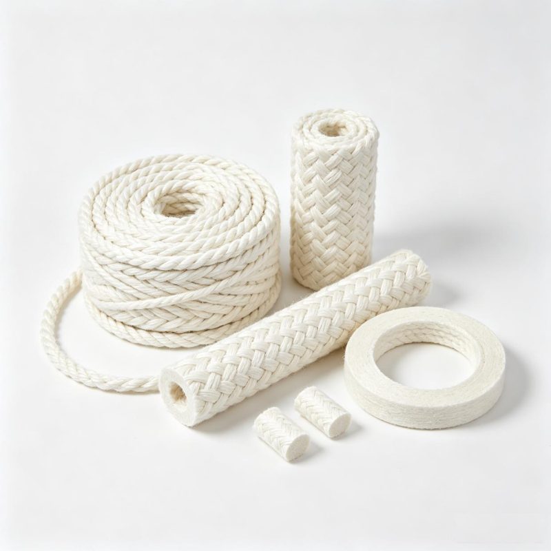 Ceramic Fiber Packing Rope (1) Ceramic Fiber Packing Rope