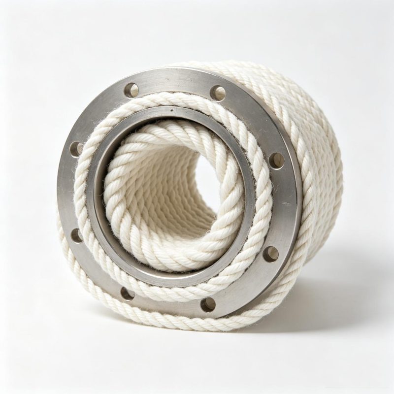 Ceramic Fiber Packing Rope (5) Ceramic Fiber Packing Rope