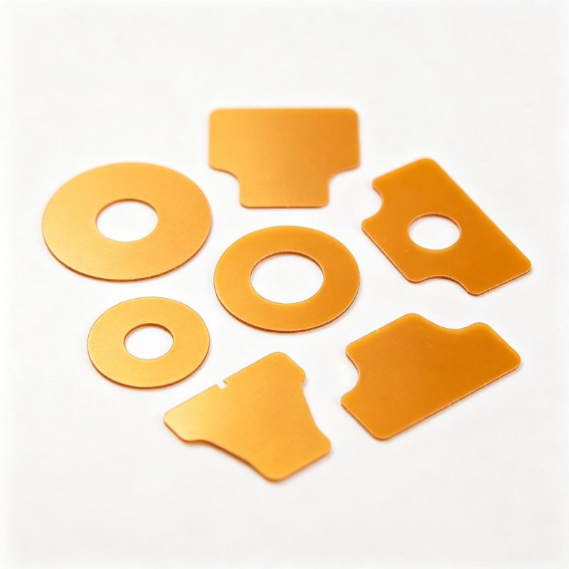 Custom Die Cut PI Insulation Pad (3) Custom Die Cut PI Insulation Pad