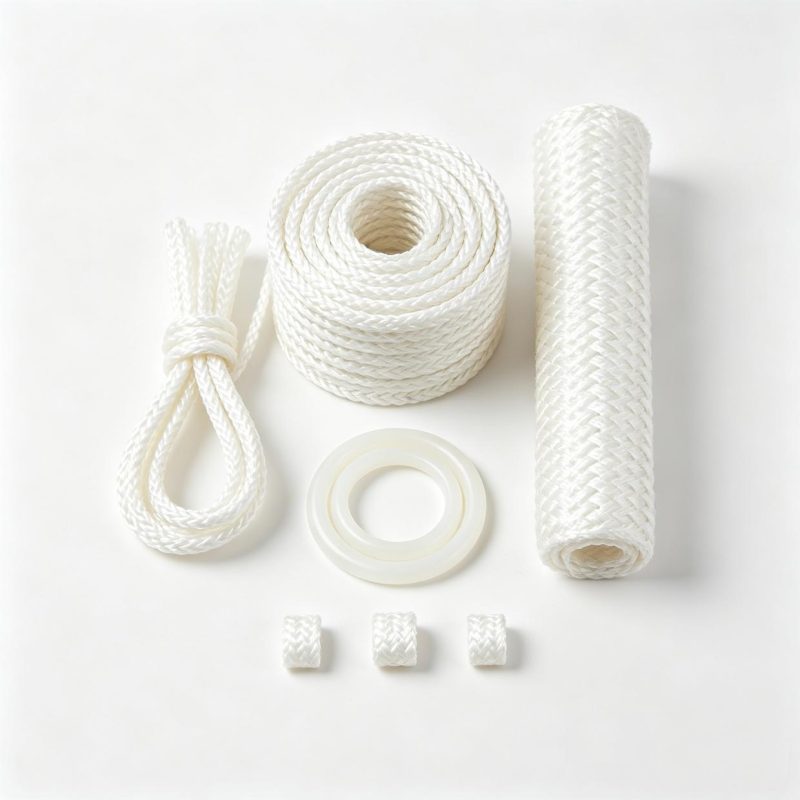 Fiberglass Silicone Fiber Rope (5) Fiberglass / Silicone Fiber Rope