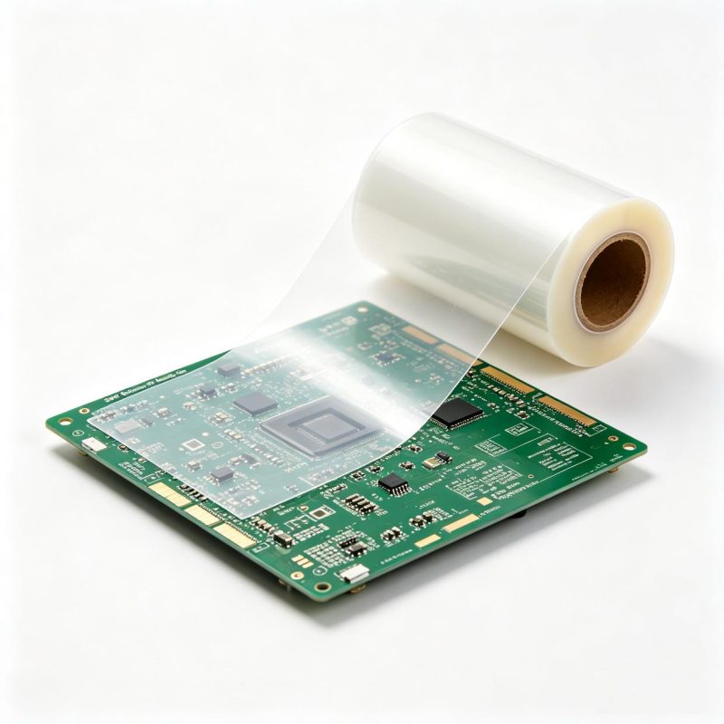 SMT Reflow High Temp PET Masking Film (4) SMT Reflow High Temp PET Masking Film