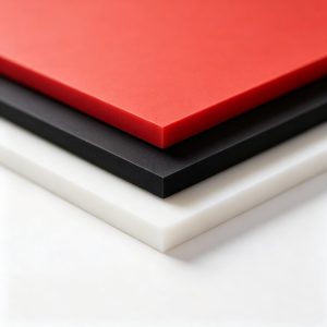 Solid Silicone Rubber Sheet (Red/Black/White)