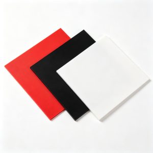 Solid Silicone Rubber Sheet (Red/Black/White)