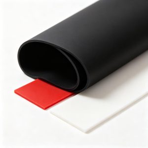 Solid Silicone Rubber Sheet (Red/Black/White)