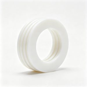 Custom Die Cut PTFE Washer & Gasket (1) Custom Die Cut PTFE Washer & Gasket