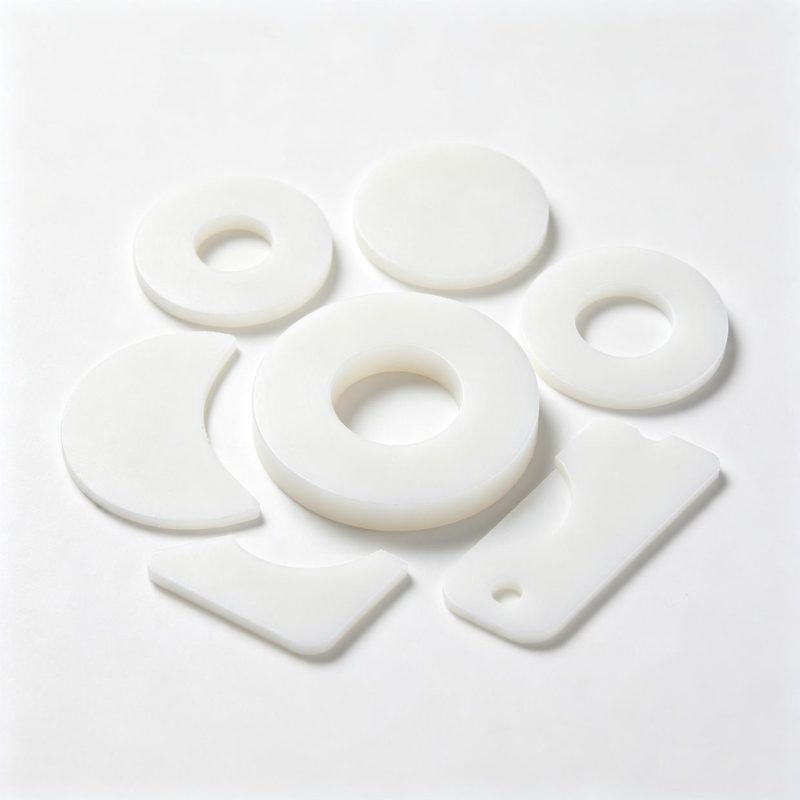 Custom Die Cut PTFE Washer & Gasket (2) Custom Die Cut PTFE Washer & Gasket