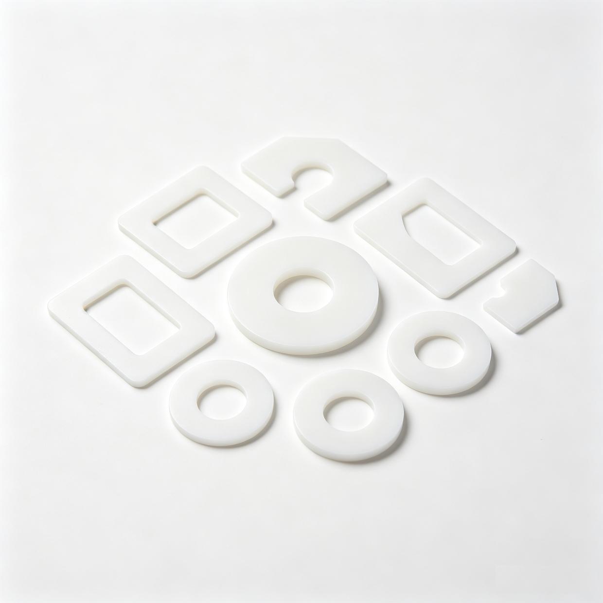Semiconductor 12 Custom Die Cut PTFE Washer Gasket 5