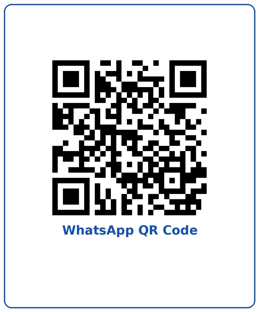 WhatsApp QR HighTempMaterial