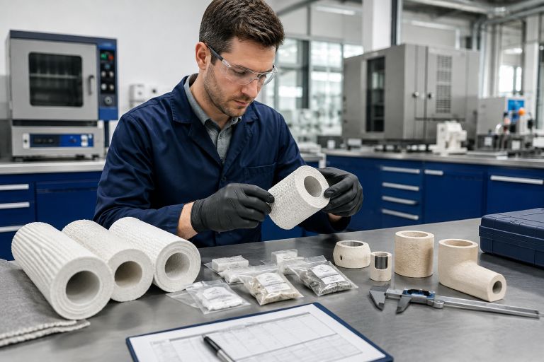 high temperature material samples prototypes 1