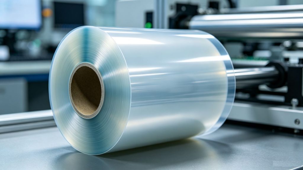 2.flame retardant pet film roll